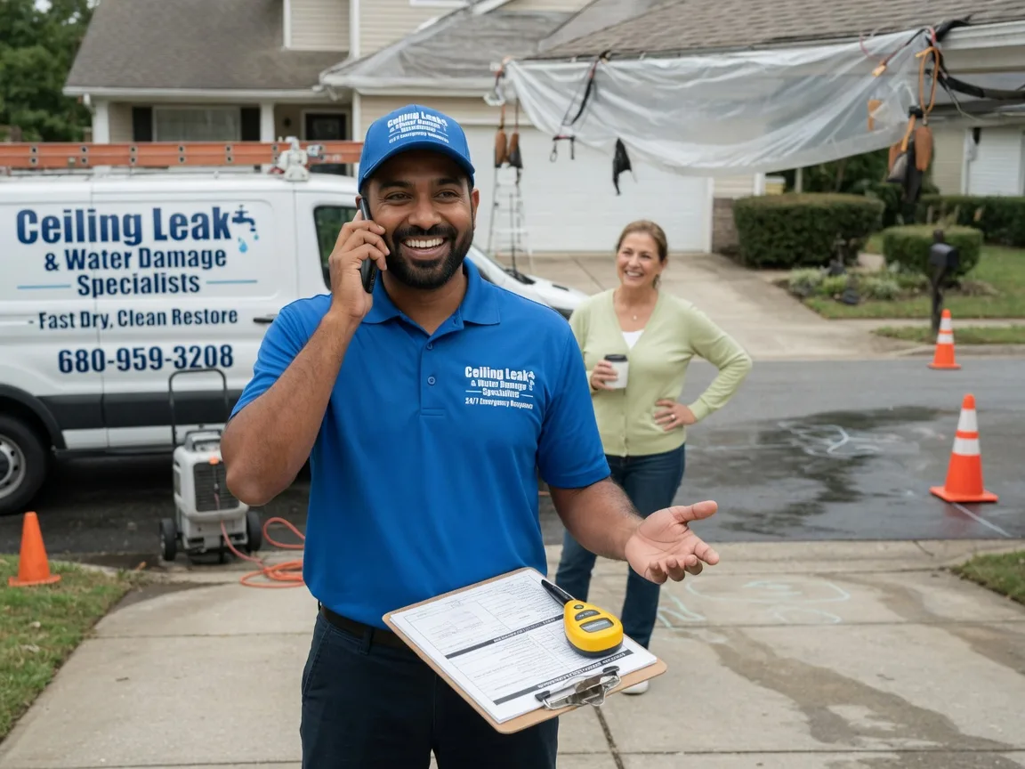 Ceiling Leak Cleanup Morgan, UT FAQs